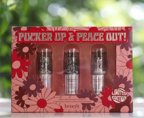 Benefit Pucker Up & Peace Out Lip Balm Review