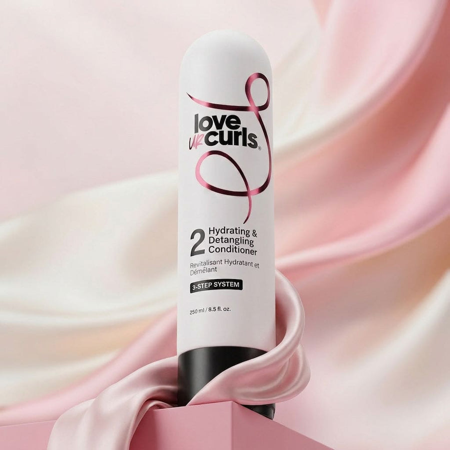 Love Ur Curls hydrating detangling conditioner